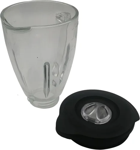 Miniatura 6 de Tarro de vidrio para licuadora de 6 tazas y tapa de frasco, compatible con Oster Classic Series OSTERIZER GALAXIE BLENDER/CHOPPER