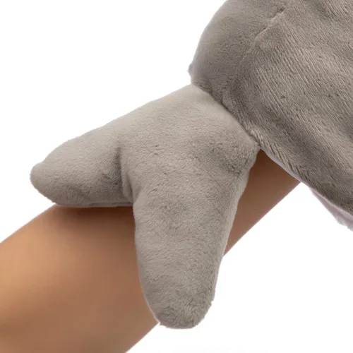 Miniatura 7 de HollyHOME Marionetas de mano de tiburón rellenos animales del océano marioneta de mano juguetes de animales de peluche de 13 pulgadas