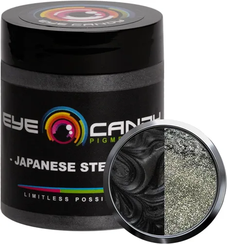Miniatura 16 de Eye Candy Pigments - Polvo de mica gris de alta calidad, color gris fósil (1.76 oz), para epoxi, resina, jabón, pintura, carpintería, vertido