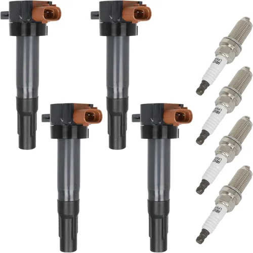 Miniatura 9 de OCPTY Paquete de bobinas de encendido y bujías para Lexus GS430 4.3L/V8, 2003-2009 para Toyota 4Runner 4.7L/V8#UF230, juego de 8 bobinas