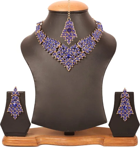Miniatura 4 de Touchstone Bollywood Glamour - Collar de joyería para mujer