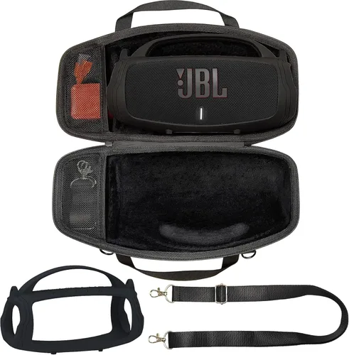 Miniatura 3 de JCHPINE Funda de silicona y funda rígida de viaje para JBL Charge 4 / Charge 5 Accesorios de altavoz Bluetooth portátil