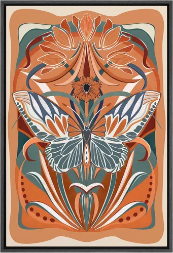 Miniatura 150 de SIGNFORD Lienzo impreso para pared, acuarela, floral, retro, abstracto, naturaleza, desierto, ilustraciones florales botánicas, arte moderno
