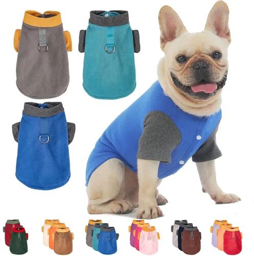 Miniatura 10 de FabriCastle Suéteres pequeños para perros, paquete de 3 prendas para perros y gatos, chaquetas suaves y cálidas para perros XXS XS S y S, disfraces