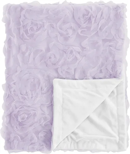 Miniatura 6 de Sweet Jojo Designs Manta suave para bebé (rosa/gris bohemio floral) para niñas, bebés, recién nacidos, niños pequeños, 30 x 36 pulgadas, manta