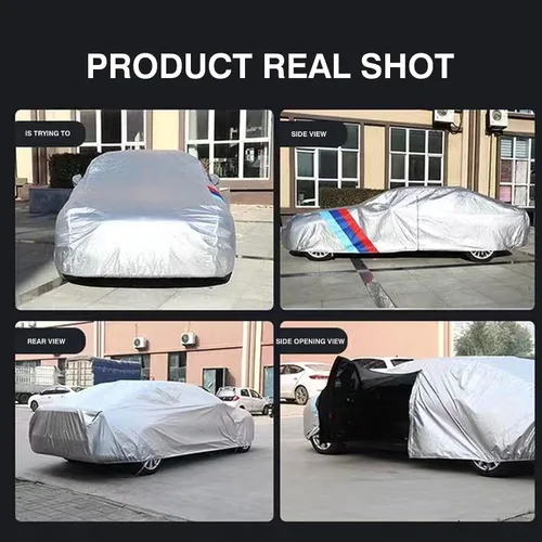 Miniatura 7 de Waterproof Car Cover Compatible with Nissan X-Trail Van SUV Van 11-2014 All Weather Outdoor Car Covers Waterproof Breathable Large Car Cover with