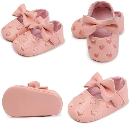 Miniatura 5 de foohinck Ropa de vestir para niña recién nacida, 0, 3, 6 meses, vestido de princesa rosa, traje de bautismo blanco, vestido de fiesta, sombrero