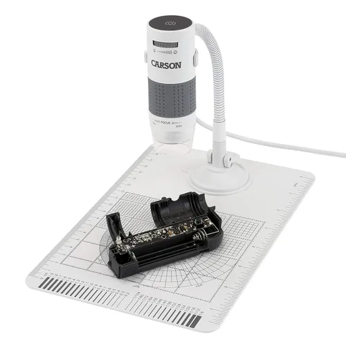 Miniatura 7 de Carson eFlex 75 x/300 x ampliación efectiva (sobre la base de un 21" monitor) con luz LED microscopio digital USB