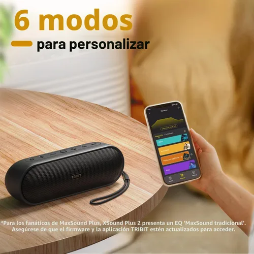 Miniatura 6 de Tribit Altavoz Bluetooth portátil XSound Plus 2, altavoz inalámbrico de 30 W con XBass, resistente al agua IPX7, 24 horas de reproducción, sonido