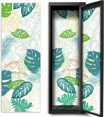 Miniatura 12 de Hsei Papel tapiz magnético de lujo para casillero escolar, 12 x 36 pulgadas, decorativo, extraíble, magnético, accesorios para niñas, niños