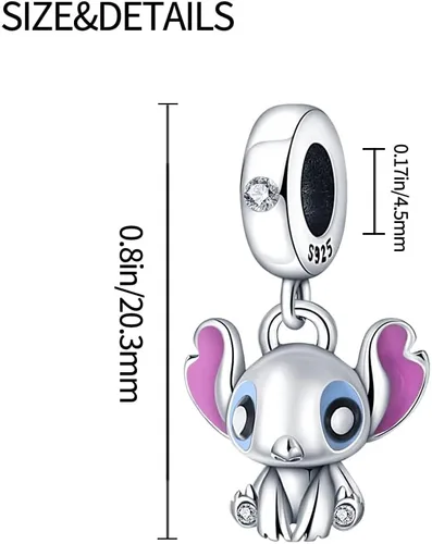 Miniatura 83 de LIGHTDOG Abalorios de plata de ley 925 para pulseras Pandora, collares para mujer, cuentas colgantes, cuentas de joyería, regalos para mujeres