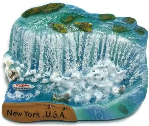 WitnyStore Tiny Niagara Falls Nueva York, Estados Unidos de América Estados Unidos América del Norte Atracciones turísticas Resina Imán para