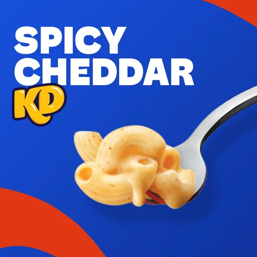 Miniatura 4 de Kraft Dinner Macarrones y queso cheddar picantes, 5.50 oz (paquete de 12), importados de Canadá