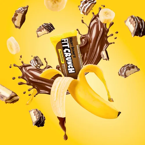 Miniatura 6 de FITCRUNCH - Barras de proteínas para aperitivo de tamaño snack, barra horneada de 6 capas, 4 g de azúcar, sin gluten y centro suave de pastel