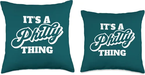 Miniatura 3 de Philedelphia - It's A Philly Thing It's A Philly Thing - Almohada de 16 x 16 pulgadas, multicolor