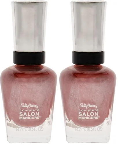 Miniatura 12 de Sally Hansen Esmalte de uñas de manicura de salón completo Color de uñas multibeneficio Fórmula fortalecedora de queratina 012 blancos perlados