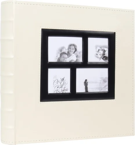 Miniatura 51 de Álbum de Fotos 4x6 para 300 Fotos Cubierta de Cuero PU Página Interior Negra para Álbumes de Boda Libro de Fotos Familiar Bebé Aniversario Bolsillo