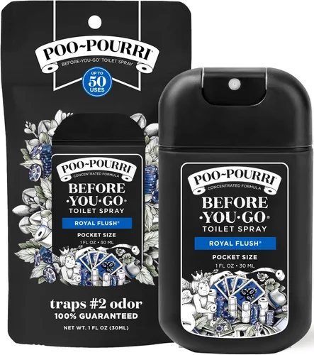 Miniatura 16 de Poo-Pourri Before-You-Go - Aerosol para inodoro, Royal Flush, 2 onzas líquidas - Eucalipto y menta