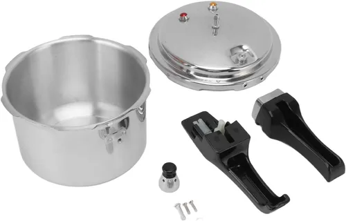 Miniatura 8 de Olla a presión de aleación de aluminio de 3 litros - 7.1 in inferior mini para estufa de gas