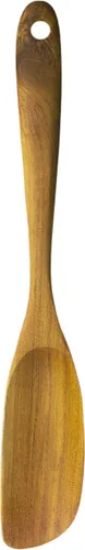 Miniatura 12 de Utensilios de madera de teca FAAY, cuchara y espátula saludables de madera de teca de alta resistencia a la humedad para utensilios de cocina