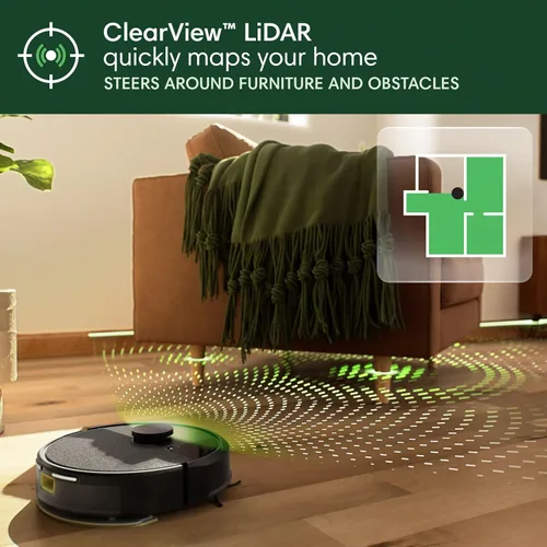 Miniatura 5 de iRobot Roomba 105X Robot Aspirador y Trapeador Combo, Base de Vacío Automático, Autovaciado hasta 75 días, Succión de Elevación de Potencia 70×