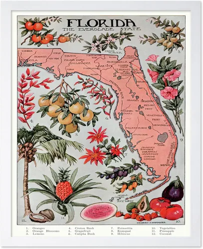 Miniatura 54 de Monem Art Mapa Monumental Vintage de Florencia Impresión - Póster de Viaje Retro - Arte de Italia - Gran Regalo para Hombres, Mujeres, Amantes