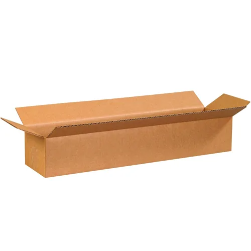Miniatura 5 de BOX USA Cajas de envío de 8 pulgadas de largo x 4 pulgadas de ancho x 4 pulgadas de alto, paquete de 25 cajas de cartón corrugado largas