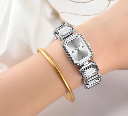 Miniatura 2 de BESTKANG Reloj de pulsera de cristal de lujo para mujer, reloj impermeable de moda