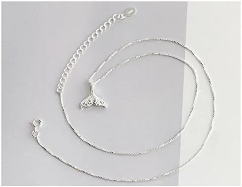 Miniatura 5 de TMCO Girl S925 - Collares de plata de ley con forma de cola de sirena