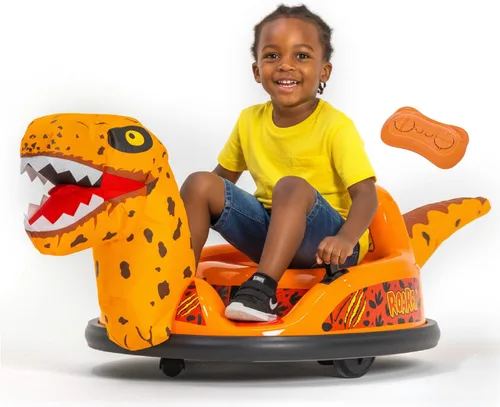 Miniatura 10 de Coche de Choque de Mickey Mouse de 6V para Niños Pequeños - Juguete Montable para Niños Pequeños, Coche de Choque Eléctrico para Niños