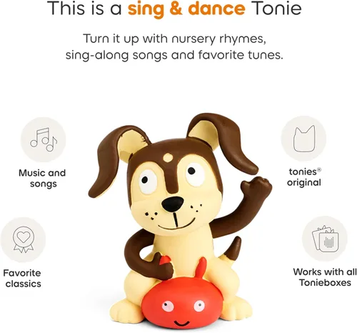 Miniatura 5 de Toniebox 2 - Conjunto de inicio de reproductor de audio para niños de 1+ con Playtime Puppy - Rosa nube Nube rosada