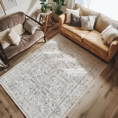 Miniatura 93 de jinchan Lima - Alfombra de pasillo lavable de 2 x 6 pies, antideslizante, de pelo corto, suave, ultrafina, alfombra envejecida para casa de campo