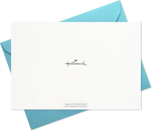 Miniatura 7 de Hallmark Surtido de tarjetas de agradecimiento en caja y en blanco (cuatro diseños tropicales surtidos, 40 tarjetas de notas y sobres)