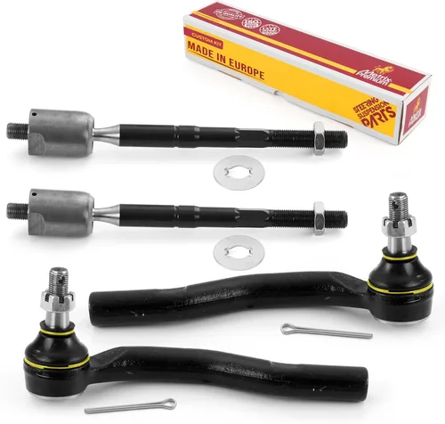 Miniatura 199 de Metrix Premium Chassis Parts - Juego de 4 barras de acoplamiento interior y exterior para Audi A3 15-16, Seat Leon 06-20 (México), 09-17 Volkswagen