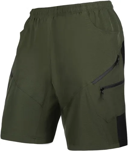 VAYAGER Pantalones cortos tipo cargo de senderismo para hombre, ligeros, con múltiples bolsillos, para viajes al aire libre, pesca, campamento