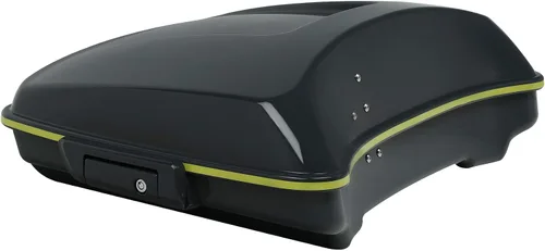 Maletero de afeitar verde manzana/gris cañón de 5.5 pulgadas para modelos Harley Touring 2014-2023 Road King FLHR Road Glide FLTRX Street Glide FLHX