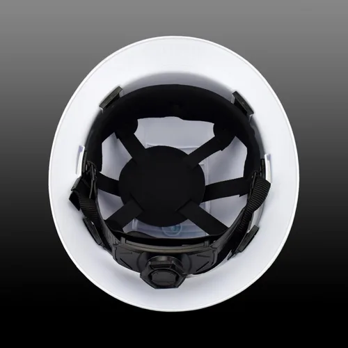 Miniatura 3 de Casco de seguridad OSHA de ala completa, casco de seguridad duradero y ligero de fibra de carbono, equipo de protección de suspensión de trinquete
