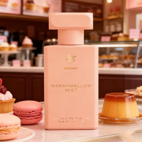 Miniatura 3 de OUSHANG Perfume de niebla de malvavisco dulce para mujeres y hombres, fragancia de almizcle de vainilla gourmand de larga duración, aroma de Naranja