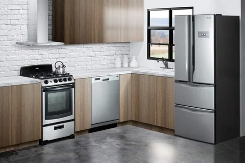 Miniatura 7 de Summit Appliance Lavavajillas inteligentes con control frontal de acero inoxidable de 24 pulgadas de 120 voltios