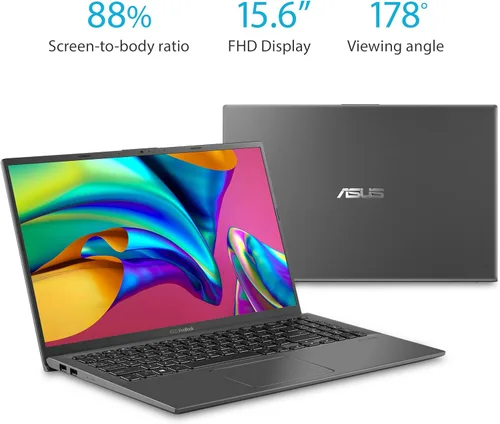 Miniatura 2 de ASUS - Portátil VivoBook 15; delgado y ligero, 15.6 pulgadas de FHD, con procesador Intel i5-1035G1, memoria RAM de 8 GB, disco duro SSD de 512 GB
