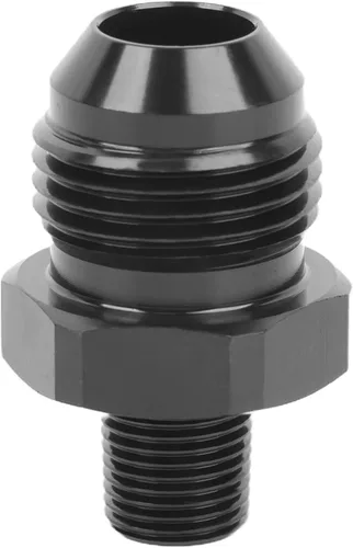 Miniatura 30 de EVIL ENERGY Adaptador de ajuste de 6AN a 3/8" NPT macho de 90 grados, aluminio