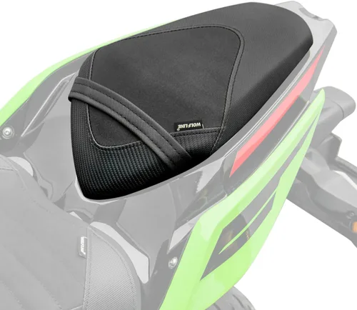 Miniatura 13 de Almohadilla de Asiento para Motocicleta Delantero Conductor Trasero Pasajero para Kawasaki Ninja400 Z400 2018 2019 2020 2021 2022 2023 2024 2025