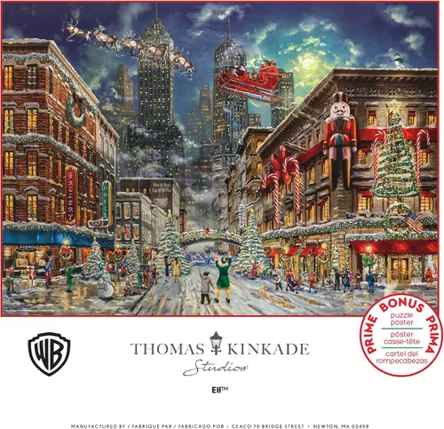Miniatura 6 de Ceaco - Thomas Kinkade Navidad - Elfo - Rompecabezas de 1000 piezas