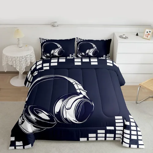 Miniatura 18 de Feelyou, juego de ropa de cama estilo vaquero tamaño individual para niños, juego de edredón occidental para niños y niñas, desierto del lejano