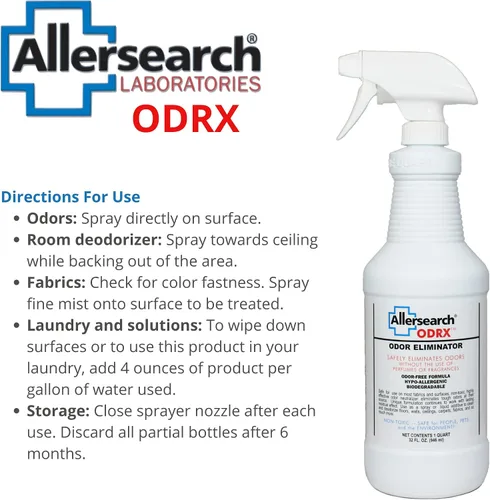 Miniatura 6 de Allersearch Eliminador de olores ODRX 128 onzas