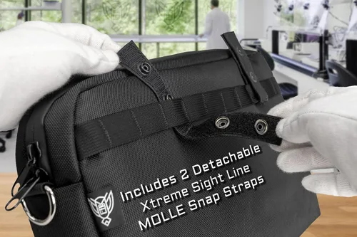 Miniatura 15 de Xtreme Sight Line ~ Xecutive Transport Faraday Bolsa de lona para torres de computadoras y otros dispositivos electrónicos grandes ~ Seguridad