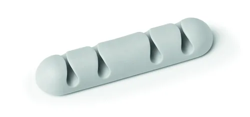 Miniatura 11 de Durable Cavoline - Clips para cables de gestión de cables, paquete de 6 clips autoadhesivos de grafito para 1 cable, perfectos para una gestión