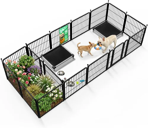 Miniatura 16 de FXW Rollick - Corralito para perros para patio, campamento con casa rodante, patentado, 24 pulgadas, 2 paneles