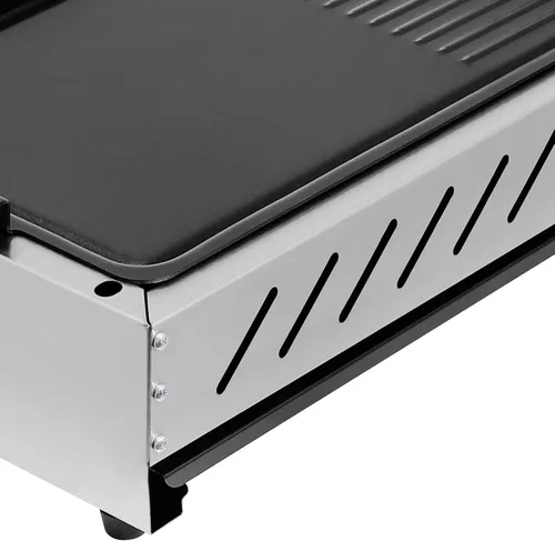 Miniatura 3 de DYRABREST Parrilla eléctrica profesional para barbacoa de acero inoxidable de 1800 W, parrilla de encimera de 110 V para cocina en interiores