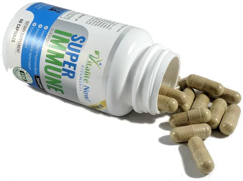 Miniatura 3 de Super Wellness Immune Booster - Apoyo a la inmunidad de quercetina, 25 vitaminas, hierbas, superalimentos, hongos, vitaminas C y E, selenio